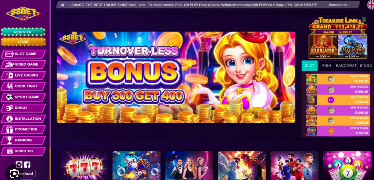 SSBet77 Leading Online Casino in the Philippines