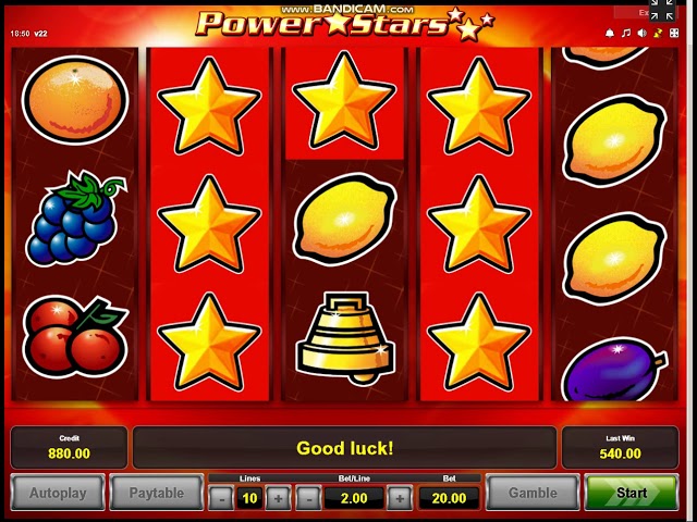 Unleash the Fun with Power Stars Slot Machines Online