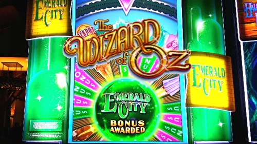 Experience the Magic of the Wizard of Oz Emerald City Slot Machine